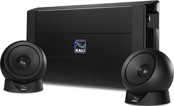Комплект студийной акустики Kali Audio [IN-UNF] состоящий из сабвуфера с парой 4,5” мониторов, (-10 дБ) 39 Гц - 25 кГц / (± 3 дБ) 47 Гц - 21 кГц, 103 дБ, 2 x TRS, 1 x 3.5 мм, оптический вход, USB-C