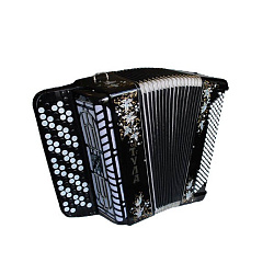 Баян "ТУЛА" 92/55×120/50-II (Тульская Гармонь БН-50) ученический, 5-ти рядный.