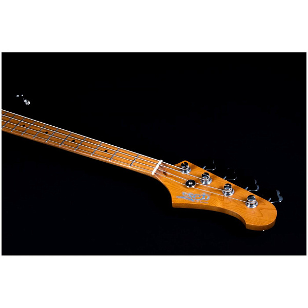 JET JJB-300-SB - Бас-гитара Jazz Bass, цвет санберст