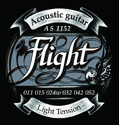FLIGHT AS1152 Струны для акустической гитары 