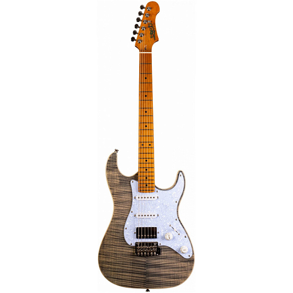 JET JS-450 TBK - Электрогитара, Stratocaster,черный прозрачный