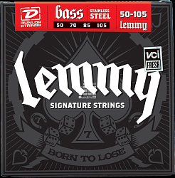 DUNLOP LKS50105 Lemmy струны для бас-гитары