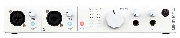 ARTURIA MiniFuse 4 White USB - Аудиоинтерфейс