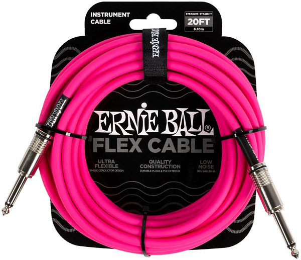 ERNIE BALL 6418, 6м - Инструментальный кабель