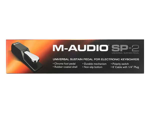 Педаль [MA99005080500] M-audio [SP-2] сустейна рояльного типа с переключателем полярности