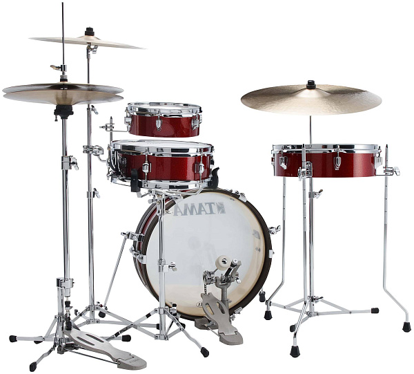 TAMA LJK48P-BRM CLUB-JAM PANCAKE KIT ударная установка из 4-х барабанов,...