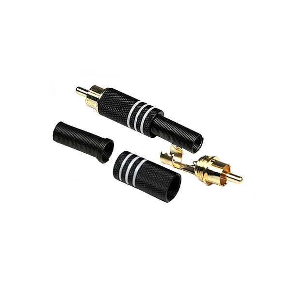 INVOTONE RCA200M-BK - тюльпан кабельный