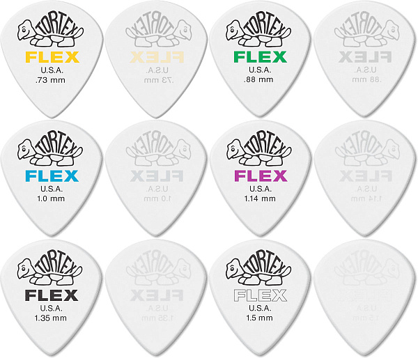 Dunlop 4660 Tortex Flex Jazz III XL - Медиатор