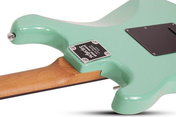 Электрогитара SCHECTER [NICK JOHNSTON TRAD-HSS A. GREEN] электрогитара 6-струнная, корпус: ольха, гриф: обоженный клён, накладка черное дерево, на болтах, звукосниматели: HSS, 22 лада, цвет: Atomic Green