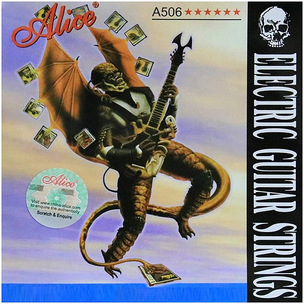 ALICE A506-L - Cтруны для электрогитары в никелевой оплетке, 10-46, Light