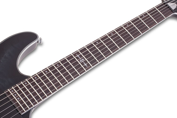 Электрогитара SCHECTER [C-1 PLATINUM STBLS] электрогитара 6-струнная, корпус: красное дерево, гриф: клен, накладка: палисандр, 24 лада, цвет: See-Thru Black Satin (STBLS)