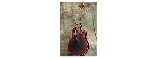 OVATION CE44-RRB Celebrity Elite Mid Cutaway Reversed Redburst - Электроакустическая гитара