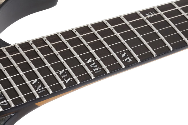 Электрогитара SCHECTER [BANSHEE MACH-6 FOB] электрогитара 6-струнная, корпус: болотный ясень,топ: огненный клен, гриф: обожженый клен, накладка: чёрное дерево, 24 лада, цвет: Fallout Burst (FOB)