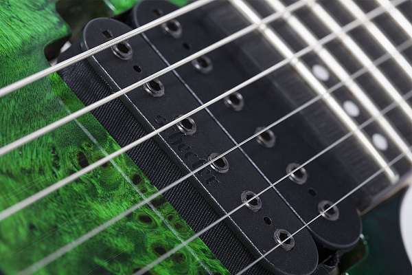 Электрогитара SCHECTER [C-6 FR PRO AQB] электрогитара 6-струнная, корпус: красное дерево, топ: кап, гриф: клен 3 куска, накладка: венге, 24 лада, FloydRose, цвет: Aqua Burst (AQB)
