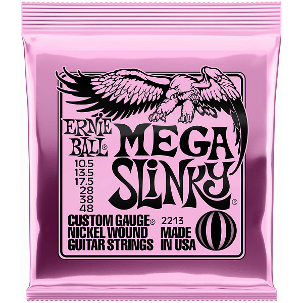 ERNIE BALL 2213 Nickel Wound Slinky Mega 10.5-48 - Струны для электрогитары