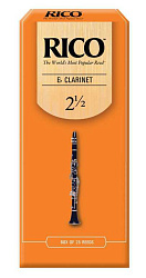 RBA2525 Rico Трость для кларнета Eb, размер 2.5, Rico