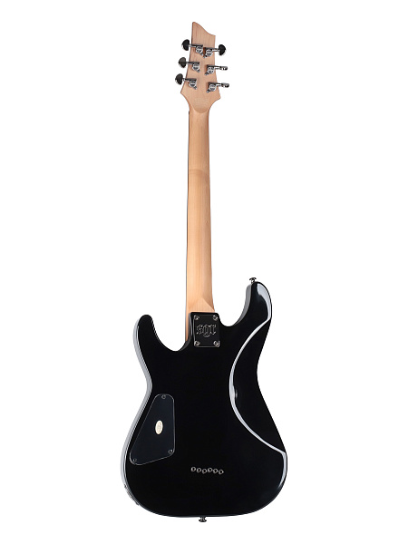 Электрогитара SCHECTER [C-1 SGR BY SCHECTER BLK] электрогитара 6-струнная, с чехлом, корпус: липа, гриф: клен, накладка: палисандр, 24 лада, цвет Black (BLK)