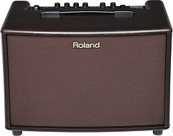 Roland AC-60-RW 60-ваттный комбо для акустической гитары с эффектами и со входом для микрофона.