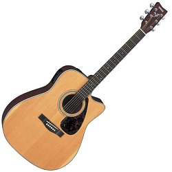 Yamaha FX370C Электроакустическая гитара, цвет натуральный.