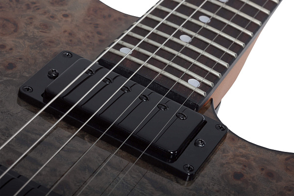 Электрогитара SCHECTER [C-1 STANDARD BFBB] электрогитара 6-струнная, корпус: красное дерево, топ из капа, гриф: печеный клен, накладка: палисандр, 24 лада, цвет Black Fade Burst Burl (BFBB)