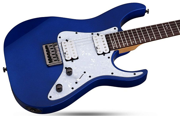 Электрогитара SCHECTER [BANSHEE-6 SGR BY SCHECTER EB] электрогитара 6-струнная, с чехлом, корпус: липа, гриф: клен, накладка: палисандр, 24 лада, цвет Electric Blue (EB)