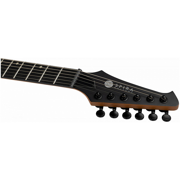 SPIRA T-400 MBK - Электрогитара Telecaster, цвет черный матовый