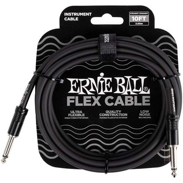 ERNIE BALL 6434, 3м - Инструментальный кабель