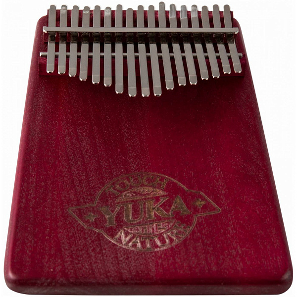YUKA  KA-17 БОРДО клен - Калимба 17 язычков