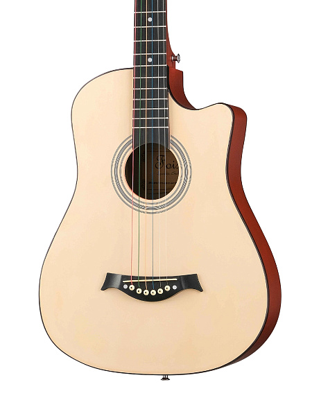 FOIX FFG-3861C-NAT Акустическая гитара, с вырезом, цвет натуральный