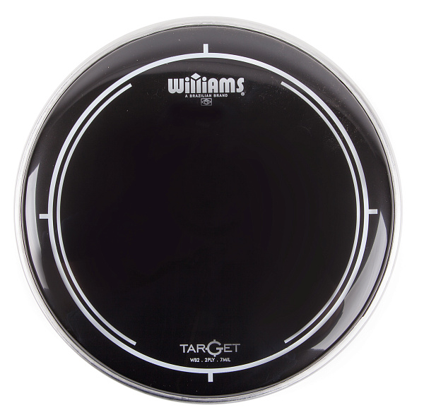 Двухслойный пластик WILLIAMS [WB2-7MIL-10k] для томов, серия Target Clear Black, размер 10"