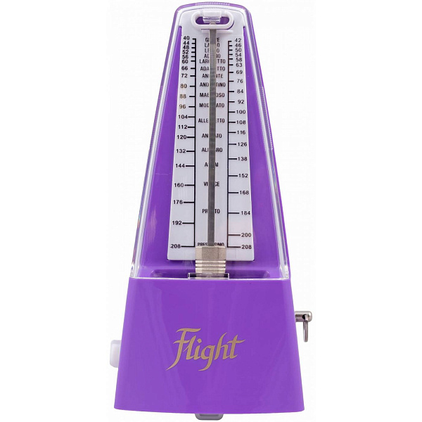 FLIGHT FMM-10 P - Метроном механический,фиолетовый
