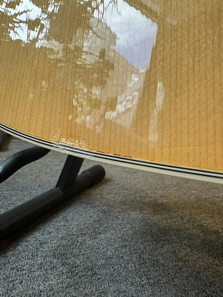 Уценённый товар IBANEZ PF1512-NT - Акустическая 12-струнная гитара, повреждение на верхней деке