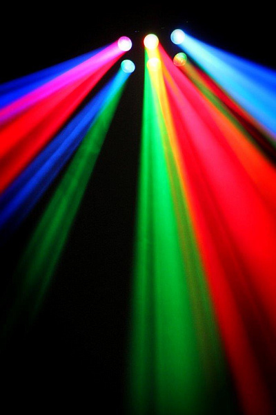 Involight OB200 - LED светильник многолучевой, 6 линз, 18 шт. х 3 Вт RGB, DMX-512