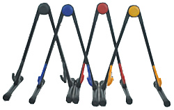 YPi Stage GS001D Универсальная напольная стойка для гитар без держателя грифа. Высота 400 мм.