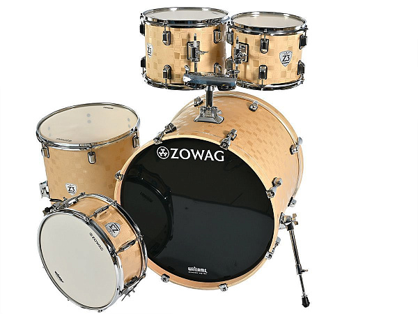 Ударная установка ZOWAG [Z3-ROCK GDS] из 5 барабанов, серия Z3 ROCK, цвет Gold Square (3 места)