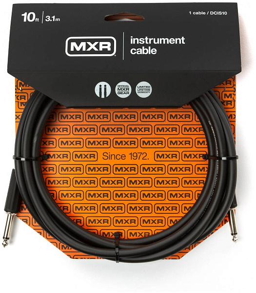 DUNLOP MXR DCIS10 INSTR CABLE 10FT - Инструментальный кабель