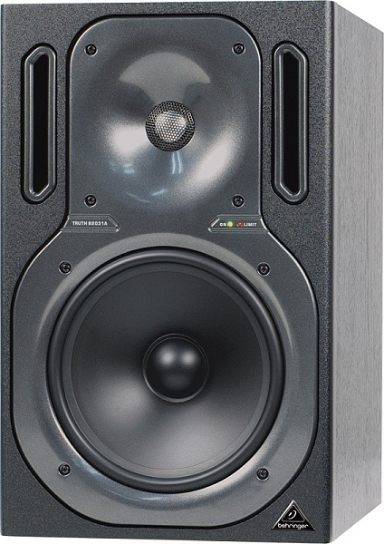 Behringer B2031A - актив 2-полос. студ монитор (цена за 1шт.),2 x 140 Вт RMS, 8 3/4"кевлар + 3/4" ВЧ