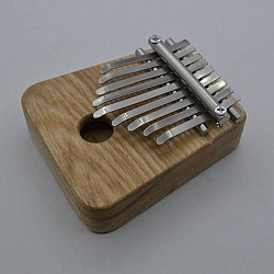 МСМ - Мастерская Семьи Масько MCMK005_IA Калимба-лягушка, ясень, 1 отверстие,