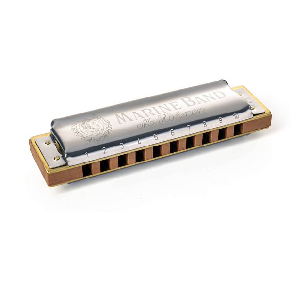 HOHNER Marine Band 1896 C-major - Диатоническая губная гармоника, тональность С-major