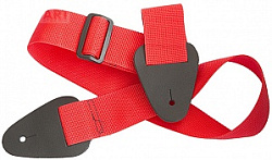 D'Andrea 1352RED Polyweb - Ремень для гитары, красный