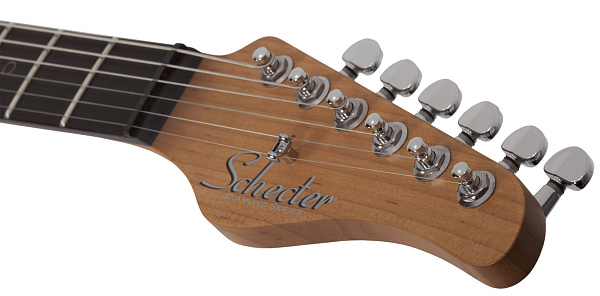 Электрогитара SCHECTER [NICK JOHNSTON TRAD-HSS A. SNOW] электрогитара 6-струнная, корпус: ольха, гриф: обоженный клён, накладка черное дерево, на болтах, звукосниматели: HSS, 22 лада, цвет: Atomic Snow