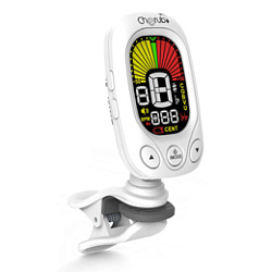 Cherub WST-2046(SCM) Тюнер-метроном на прищепке, серебристый.