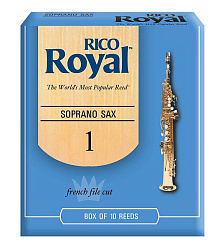 Rico Royal RIB1010 Трости для саксофона сопрано, размер 1.0, 10  шт.