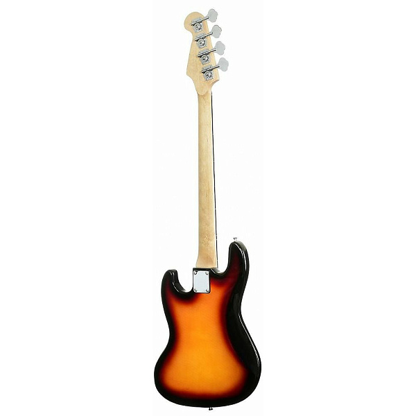 ROCKET JB-1SB 46" - Бас-гитара 4х-струнная Jazz Bass, цвет Sunburst/санберст 