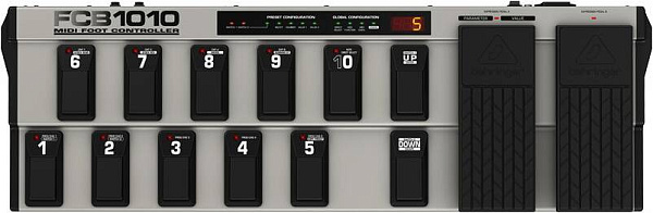 BEHRINGER FCB1010 напольный MIDI-контроллер с двумя педалями экспрессии