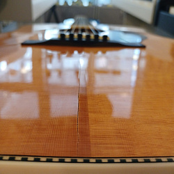 Уценённый товар FENDER PM-1 NAT электроакустическая гитара + кейс Трещина на вехней деке 