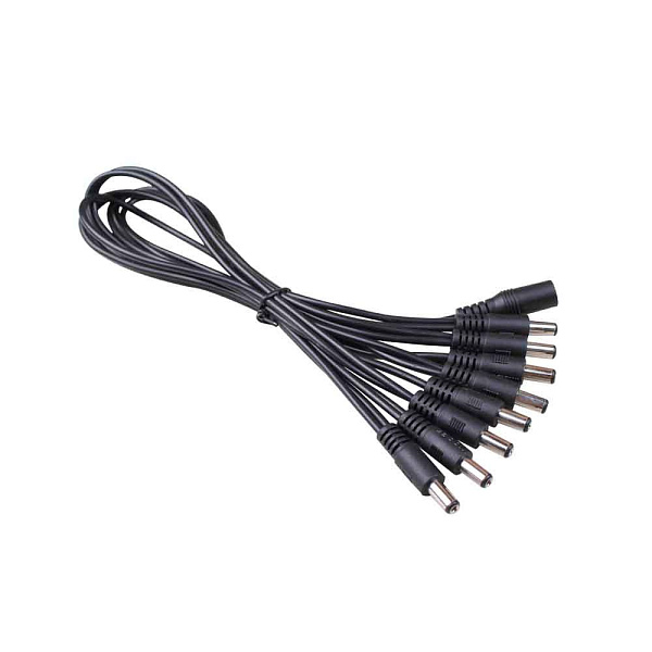 Mooer PDC-8S - Кабель питания, 8 разъемов, прямой