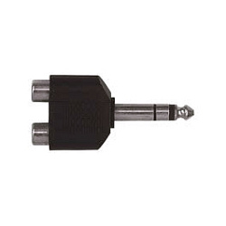 Proel AT250 - переходник 2 тюльпана "мама" - джек стерео