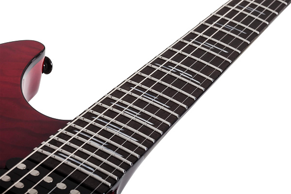 Электрогитара SCHECTER [REAPER-6 ELITE BLOOD BURST BB] электрогитара 6-струнная, корпус: красное дерево, топ: стеганый клен, гриф: венге, накладка: черное дерево, 24 лада, цвет: Blood Burst (BB)