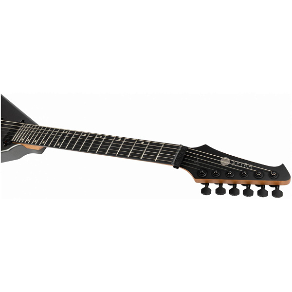 SPIRA V-400 MSL - Электрогитара Flying V, цвет серебряный тёмный